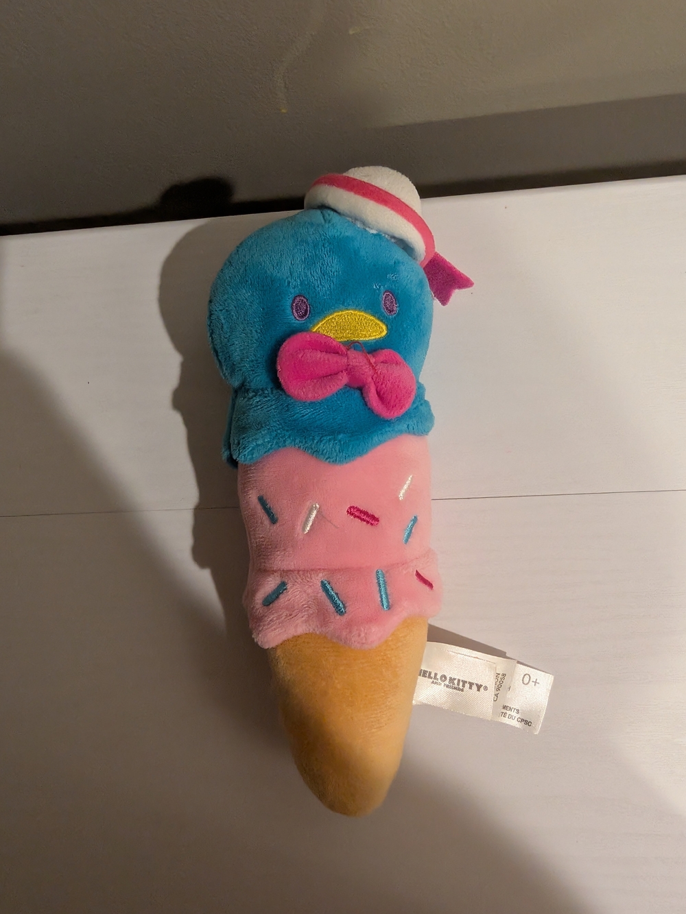 Home Hello Kitty And Friends Tuxedo Sam Ice Cream Cone Plush 8” Stuffed Toy